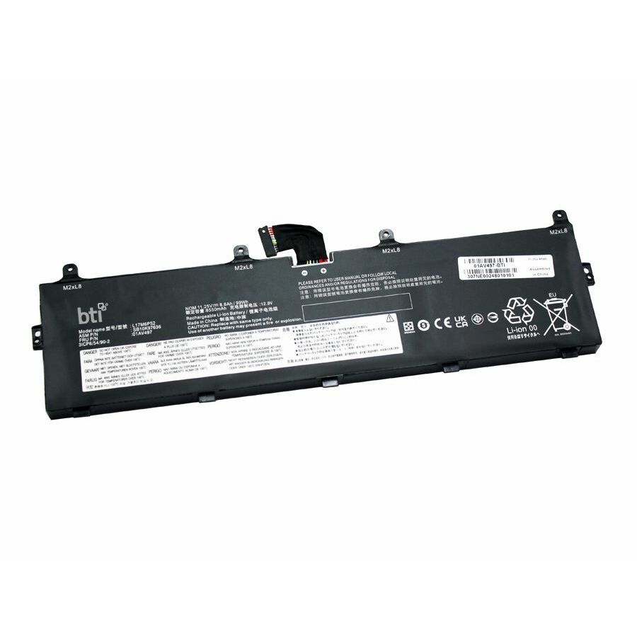 BTI 01AV497-BTI 11.25V 99WHR LI-ION BATTERY 01AV497, 01AV498, 5B10W13903, 5B10W13904, L17C6P51, L17M6P52, SB10K97636, SB10K97637, SB10T83146