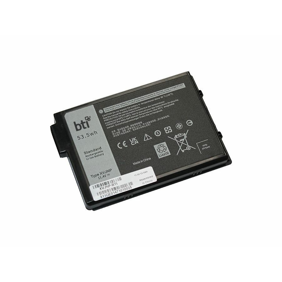 BTI XVJNP-BTI 3-CELL 11.4V LI-ION BATTERY XVJNP, KD1CT, 451-BCWQ, CN-0M0TN3, 0M0TN3, M0TN3, CN-06JRCP, 06JRCP, 6JRCP