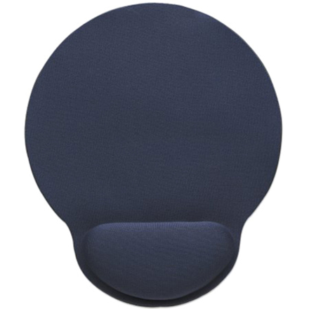 Wrist Gel Support Pad and Mouse Mat, Blue, 241 x 203 x 40 mm, non slip base, Lifetime Warranty