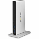 StarTech Dual-Monitor USB 3.0 Docking Station - DVI Outputs - Mac & Windows - DVI to VGA & DVI to HDMI Adapters Included - USB3SDOCKDD