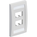 PANDUIT 4-Socket Faceplate