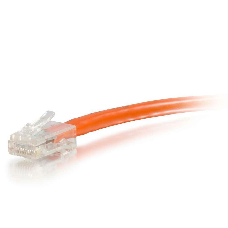 C2G-3ft Cat6 Non-Booted Unshielded (UTP) Network Patch Cable - Orange
