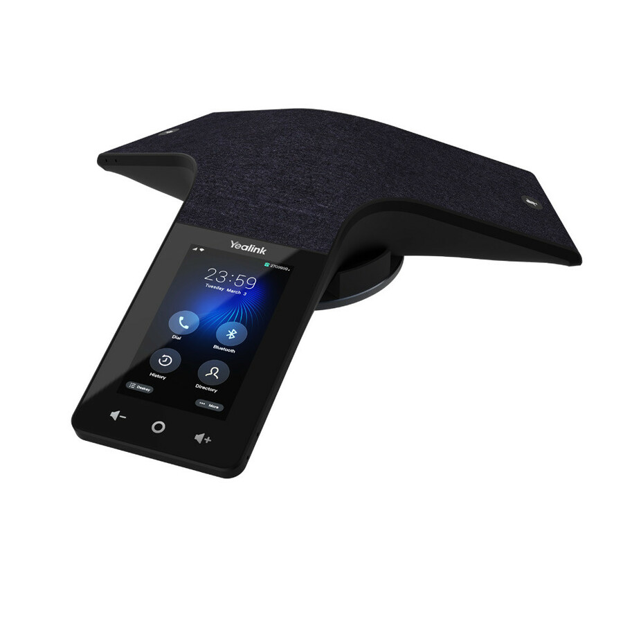Yealink CP935W IP Conference Station - Cordless - Cordless - Wi-Fi, DECT, Bluetooth - Desktop - Black