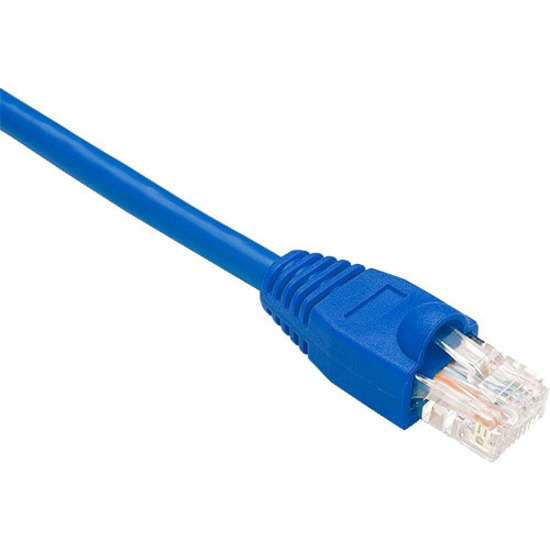 Unirise Cat.6 Patch Network Cable - 40 ft Category 6 Network Cable for Network Device - First End: 1 x RJ-45 Network - Male - Second End: 1 x RJ-45 Network - Male - Patch Cable - Blue