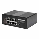 Intellinet 8-Port Gigabit Ethernet PoE+ Switch with PoE Passthrough