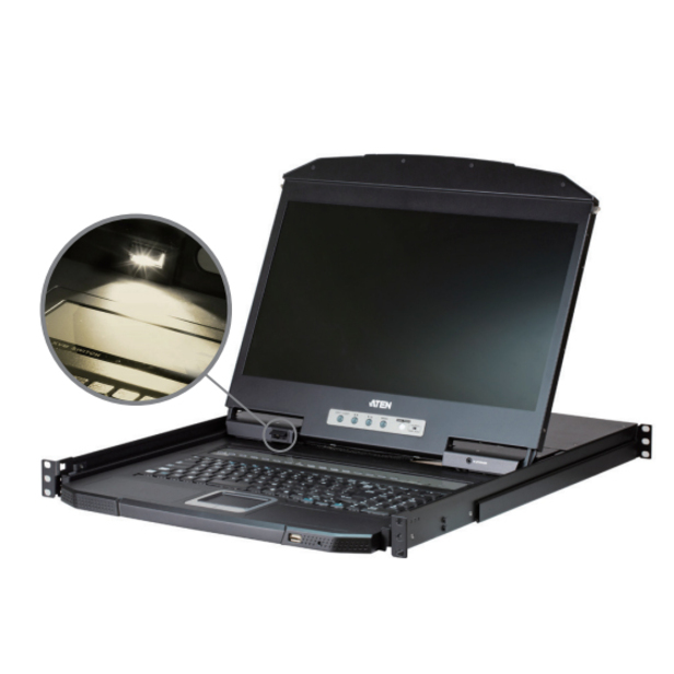 ATEN SOHO CL3116 LCD Rack Console