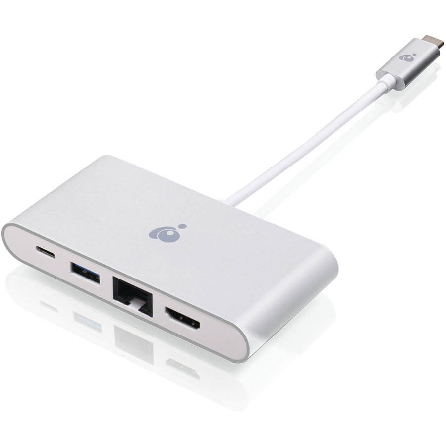 IOGEAR USB-C 4K Multiport Adapter (HDMI, GbE, USB Type-A, USB-C)