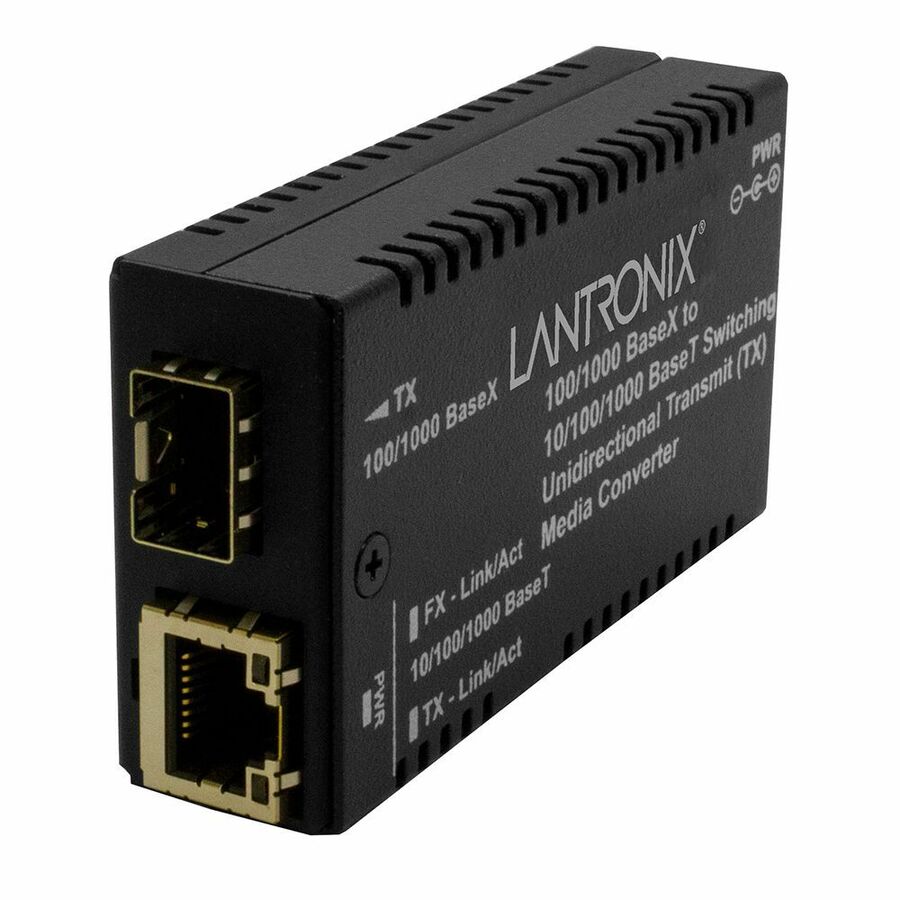 Transition Networks M/GE-xSW-SFP-01-xx-UxX Transceiver/Media Converter - 1 x Network (RJ-45) - Gigabit Ethernet - 10/100/1000Base-T, 1000Base-X - SFP (mini-GBIC) - Power Supply - Rail-mountable, Wall Mountable, Rack-mountable