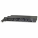 Rack PDU, Basic, 1U, 14.4kW, 208V, (6) C19 - Basic - Hubbell CS8365C - 6 x IEC 60320 C19 - 208 V - 14.40 kW - Overload Protection - 8 ft Cord Length - 1U - Horizontal - Rack-mountable
