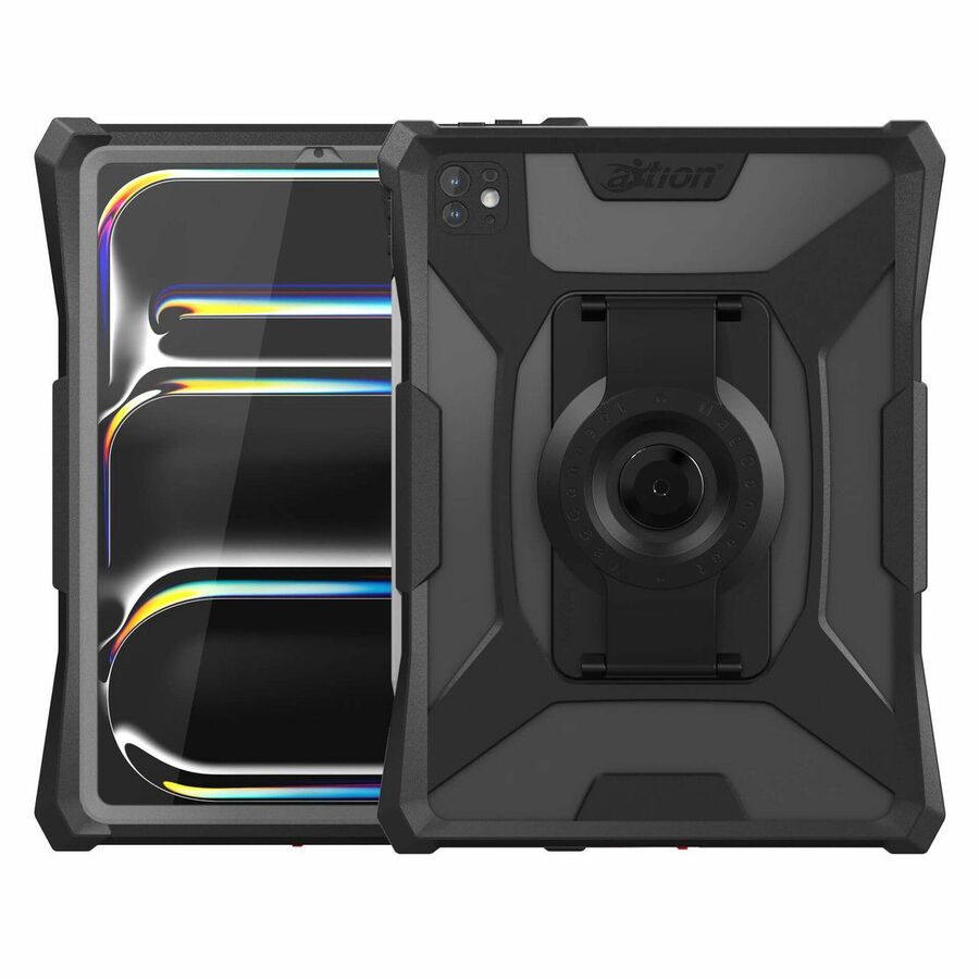 The Joy Factory aXtion Slim MH Rugged Carrying Case for 11" Apple iPad Pro 11 Tablet - Clear