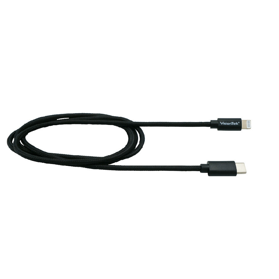 VisionTek USB-C to Lightning MFI 1 Meter Cable (M/M)
