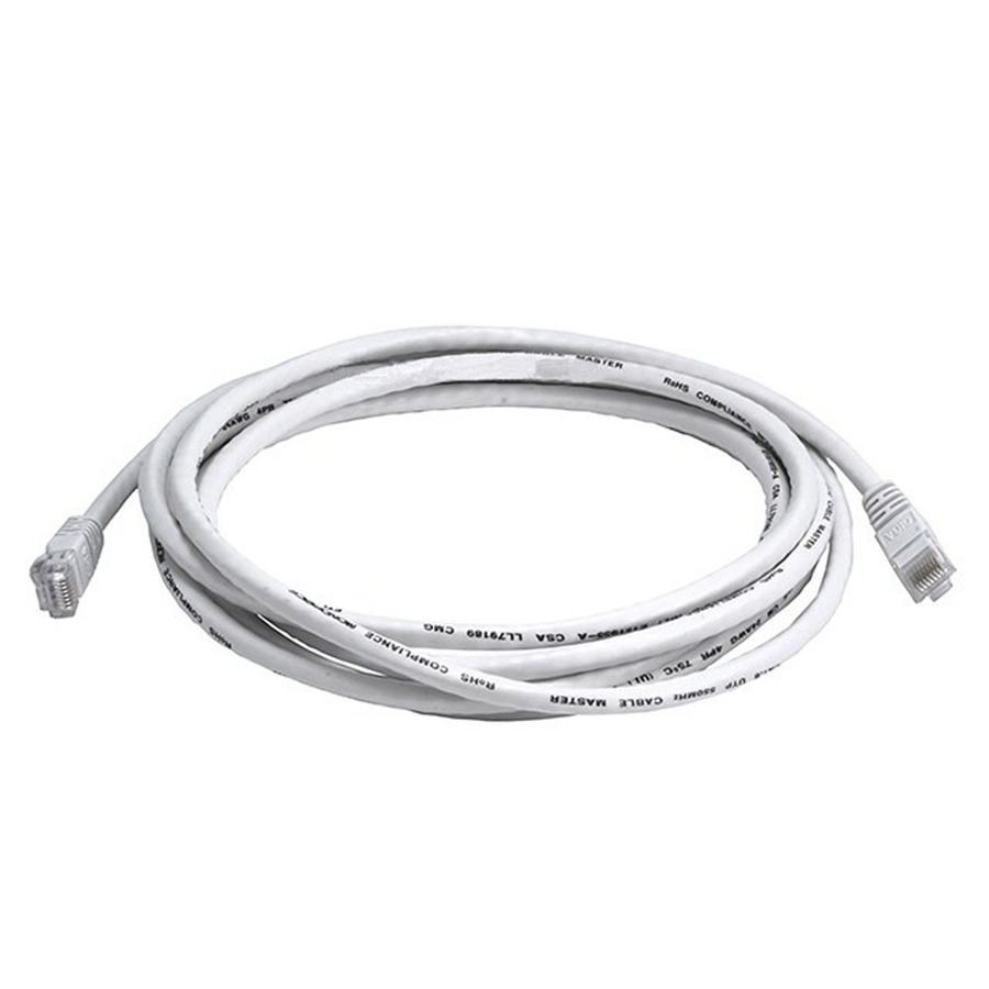 Monoprice Cat6 24AWG UTP Ethernet Network Patch Cable, 10ft White