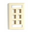 Black Box GigaStation2 6 Socket Network Faceplate