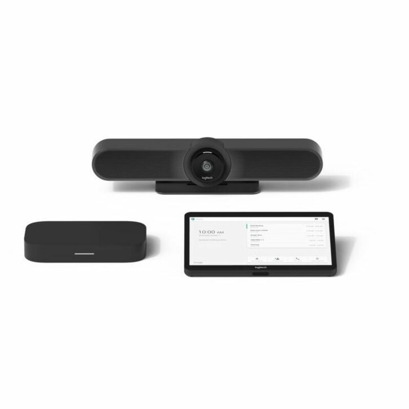 Logitech Small Google Meet Rooms with Tap + MeetUp + Meet Compute