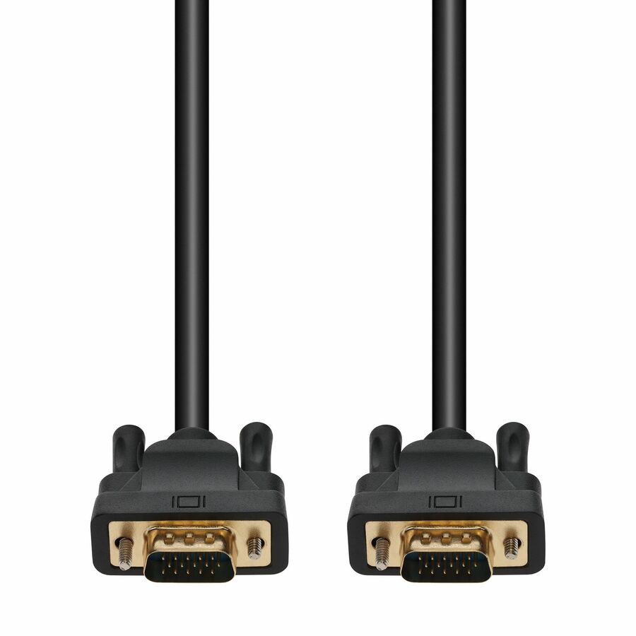 AddOn 3ft VGA (Male) to VGA (Male) Cable Black, 1080P 60Hz