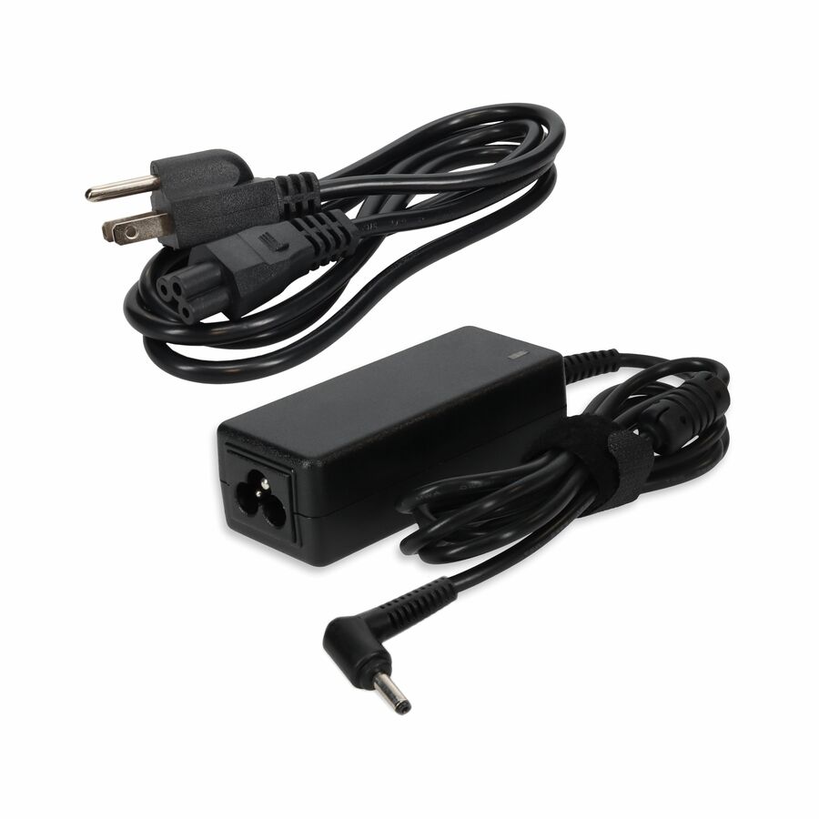 AddOn ASUS 0A001-0033010 Compatible 33W 19V at 1.75A Black 4.0 mm x 1.3 mm Laptop Power Adapter and Cable