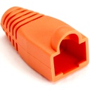 Black Box Snagless Cable Boot - Orange, 50-Pack