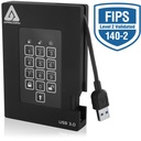 Apricorn Aegis Padlock A25-3PL256-1000F 1 TB Portable Rugged Hard Drive - External