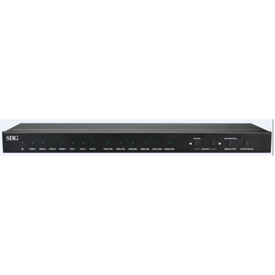 SIIG HDMI/VGA 6x1 Scaler Switcher