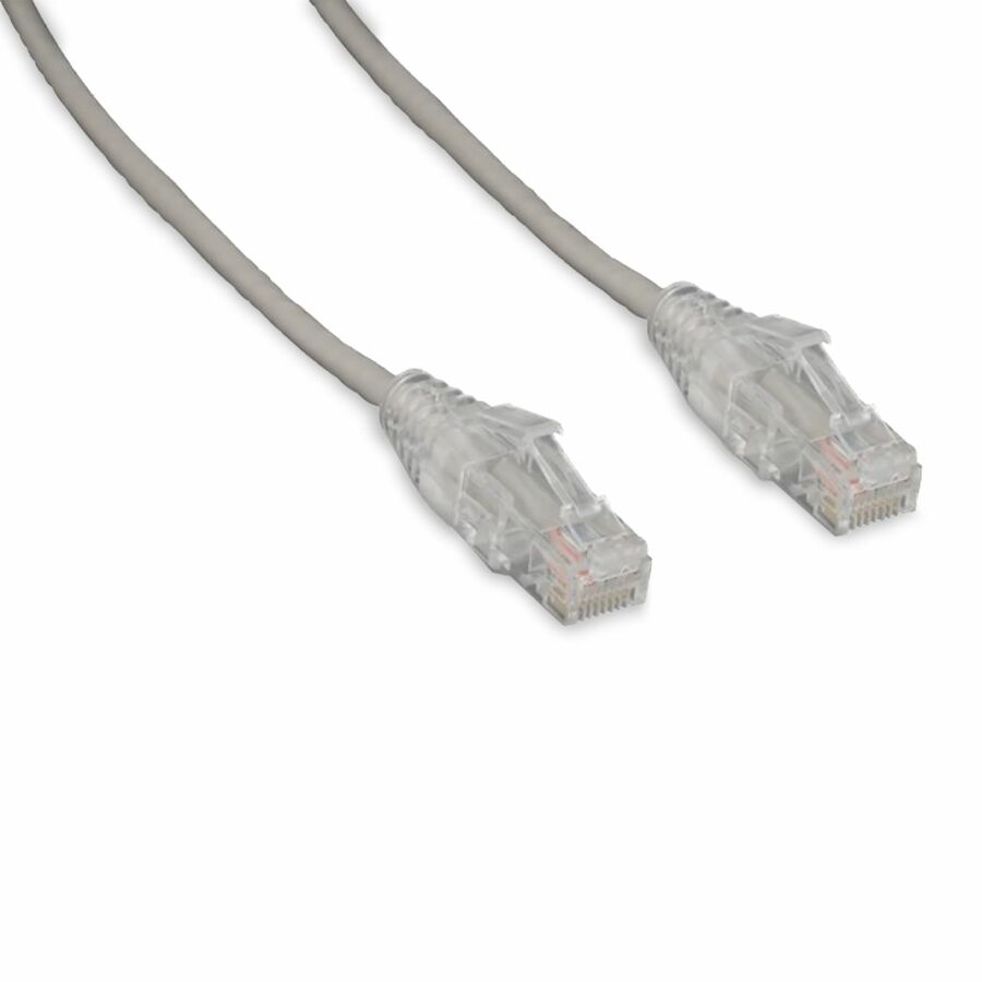 ENET Cat.6 UTP Network Cable - 6 ft Category 6 Network Cable for Network Device - First End: 1 x RJ-45 Network - Male - Second End: 1 x RJ-45 Network - Male - 28 AWG - Gray