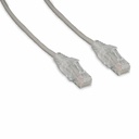 ENET Cat.6 UTP Network Cable - 6 ft Category 6 Network Cable for Network Device - First End: 1 x RJ-45 Network - Male - Second End: 1 x RJ-45 Network - Male - 28 AWG - Gray