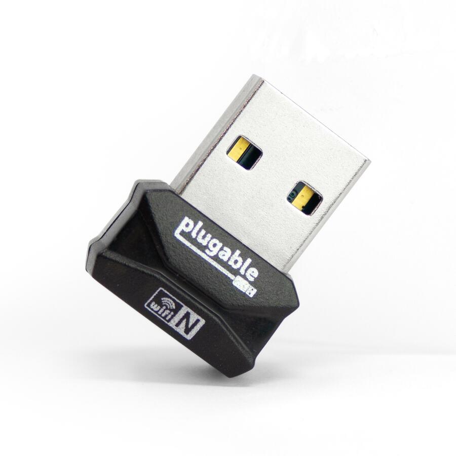 Plugable USB 2.0 Wireless N 802.11n 150 Mbps Nano WiFi Network Adapter - (Realtek RTL8188EUS Chipset) Plug and Play for Windows - Driverless