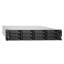QNAP TL-R1200C-RP Drive Enclosure SATA/600 - USB 3.2 (Gen 2) Type C Host Interface - 2U Rack-mountable
