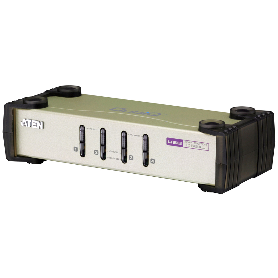 ATEN CubiQ KVM Switch - 4 Computer(s) - QXGA - 2048 x 1536