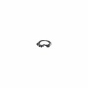 Power Cord Kit (5 ea), C13 to C14, 0.6m - 230 V AC - Black - 2 ft Cord Length - IEC 60320 C14 - 1 Each