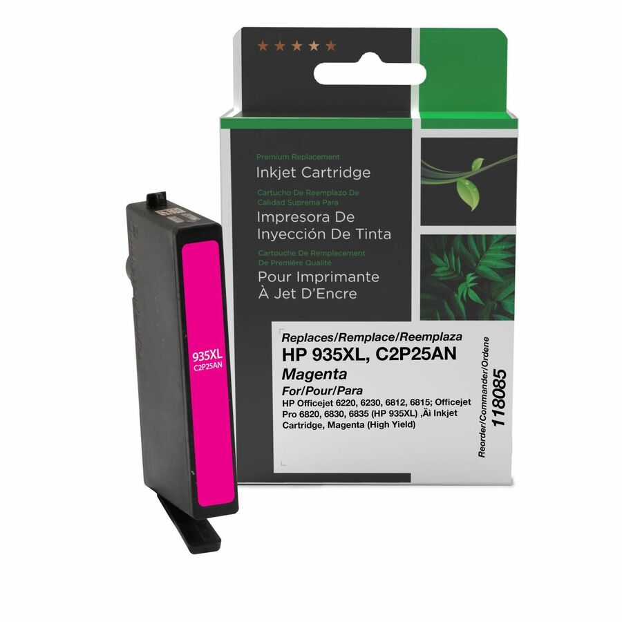 Clover Imaging Remanufactured High Yield Magenta Ink Cartridge for HP 935XL (C2P25AN)