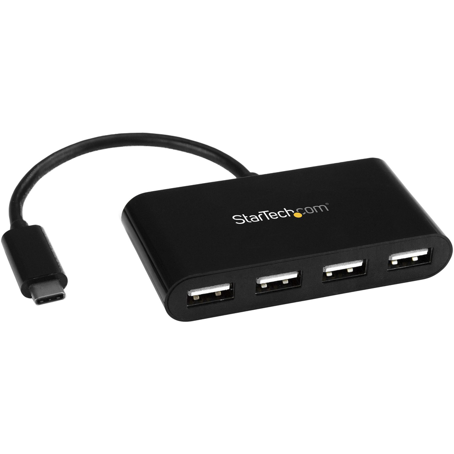 [04USBcto4xUSB3] StarTech 4 Port USB C Hub - Mini Hub - USB-C to 4x USB-A - USB 2.0 Hub - USB Type C Hub - USB C to USB Hub - USB C Port Expander