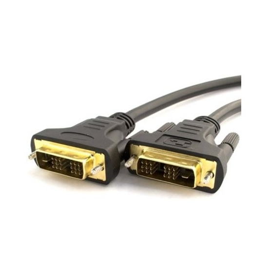 Unirise DVI Video Cable - 25 ft DVI Video Cable for Video Device - First End: 19-pin DVI-D (Single-Link) Digital Video - Male - Second End: 19-pin DVI-D (Single-Link) Digital Video - Male