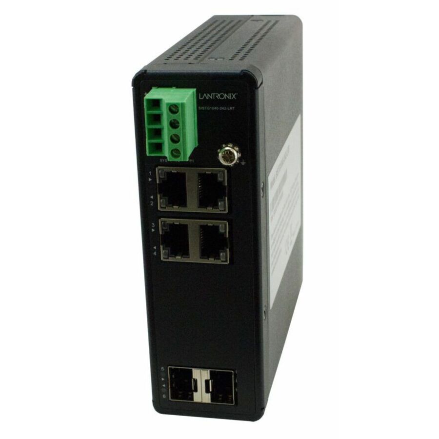 Unmanaged Hardened Gigabit Ethernet Switch 4 10/100/1000Base-T Ports + 2 100/1000Base-X SFP Slots