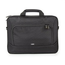 Rocstor Premium 13" & 14" Professional Toploading Universal Briefcase Laptop Case - Weather & Water Resistant - RFID Blocking Pocket - Lightweight - Exterior 1200D Polyester & Interior 210D Polyester Material- Fits 13in, 14in & 14.1 inch Laptop - For Dell®, Apple®, HP®, Lenovo® Laptops - Heavy-Duty Zipper/Pull - 14.6" Width x 10.63" Height x 1.97" Depth - Black