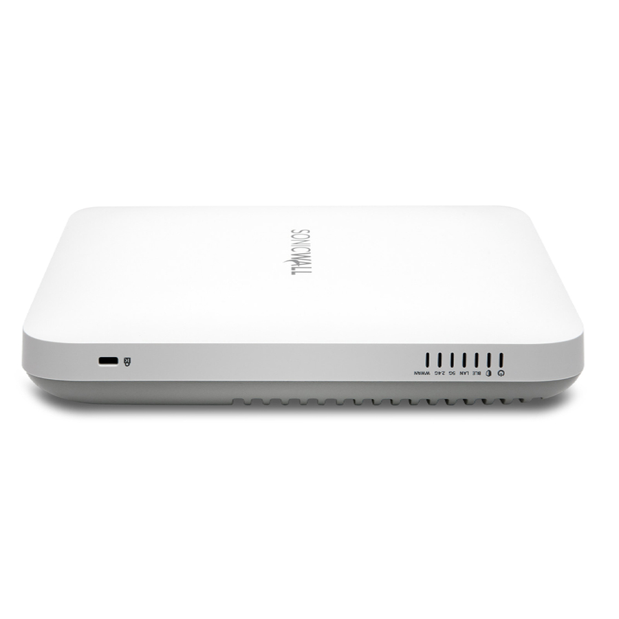 SonicWall SonicWave 621 Dual Band IEEE 802.11 a/b/g/n/ac/ax/e/i/r/k/v/w Wireless Access Point - Indoor - TAA Compliant - 2.40 GHz, 5 GHz - 4 x Internal Antenna(s) - Internal - MIMO Technology - Multi User MIMO - 1 x Network (RJ-45) - 2.5 Gigabit Ethernet, Gigabit Ethernet - Bluetooth 5 - 21 W - Ceiling Mountable
