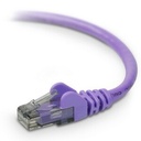 Belkin Cat. 6 UTP Patch Cable - RJ-45 Male - RJ-45 Male - 1ft - Purple