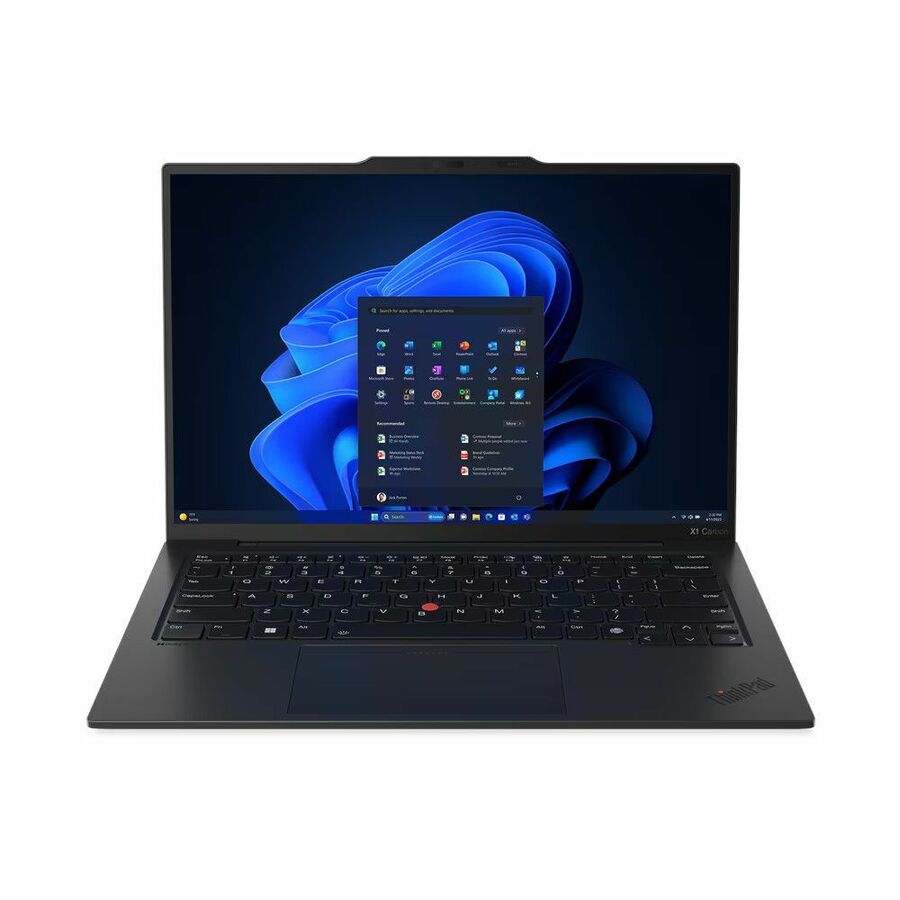 Lenovo ThinkPad X1 Carbon Gen 12 21KC00A2US 14" Touchscreen Notebook - WUXGA - 60 Hz - Intel Core Ultra 7 155U - Intel Evo Platform - 16 GB - 1 TB SSD - English Keyboard - Black Paint