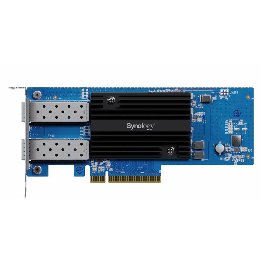 Synology E25G30-F2 Dual-port 25GbE SFP28 add-in card for Synology systems