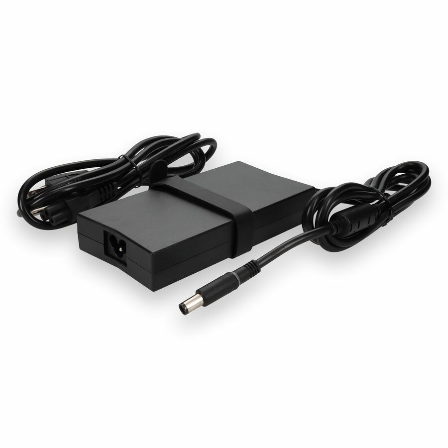 AddOn Dell 331-5817 Compatible 130W 19.5V at 6.7A Black 7.4 mm x 5.0 mm Laptop Power Adapter and Cable