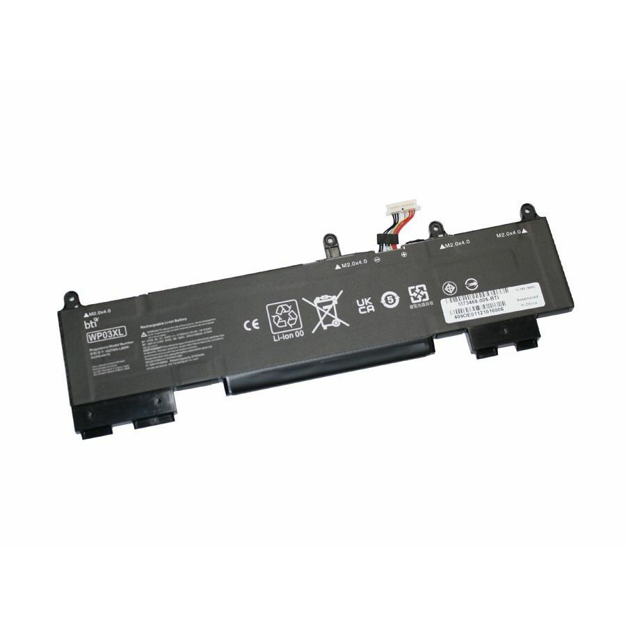 BTI M73468-005-BTI 11.58V 38WHR LI-ION BATTERY HSTNN-LB8W, M73468-005, WP03038XL-PL, M64305-171, TPN-DB0P, WP03XL, M64305-2C1, TPN-IB0B, M64305-421, WP03038XL ELITE X360 1040 14 G9 2-IN-1, ELITE X360 830 13.3 G9 2-IN-1, ELITEBOOK 1040 14 G9, ELITEBOOK 830 13.3 G9, ELITEBOOK 835 13.3 G9, ELITEBOOK 840 14 G9, ELITEBOOK 845 14 G9