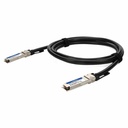 AddOn Arista Networks® Compatible TAA 100GBase-CU QSFP28 to QSFP28 Direct Attach Cable (Passive Twinax, 0.5m, Infiniband EDR, 30AWG, LSZH)