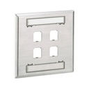 PanNet Mini-Com CFPL4S-2GY Faceplate