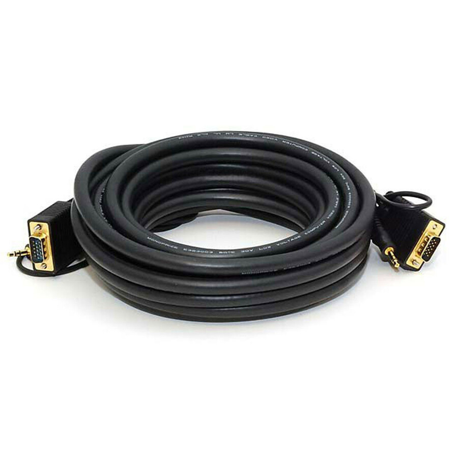 Monoprice VGA/Mini-phone Audio/Video Cable