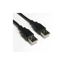 Unirise USB Data Transfer Cable - 15 ft USB Data Transfer Cable - First End: USB 2.0 Type A - Male - Second End: USB 2.0 Type A - Male