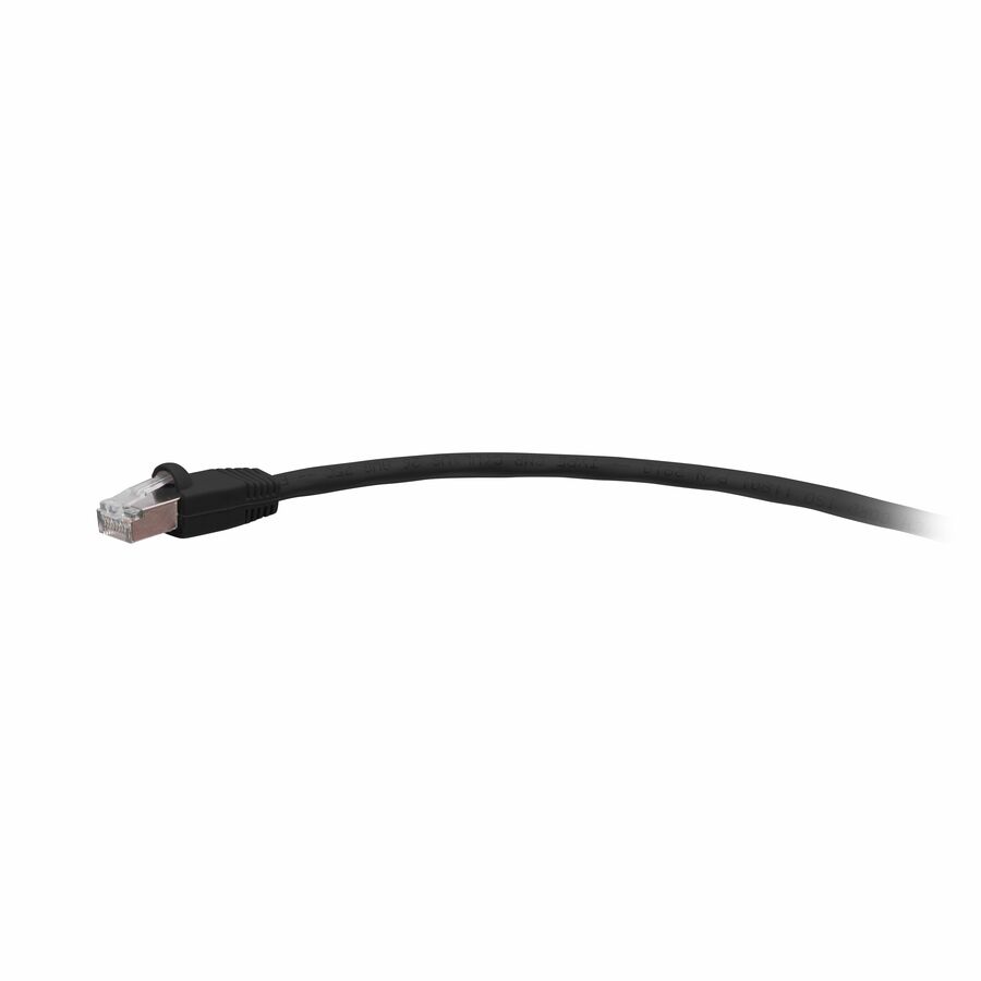 C2G 15ft Cat5e Snagless Shielded Ethernet Cable - TAA Compliant F-Series Black - Patch cable - RJ-45 (M) to RJ-45 (M)