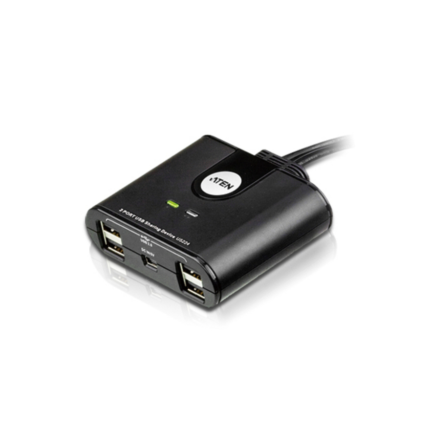 ATEN 2-Port USB Peripheral Sharing Device