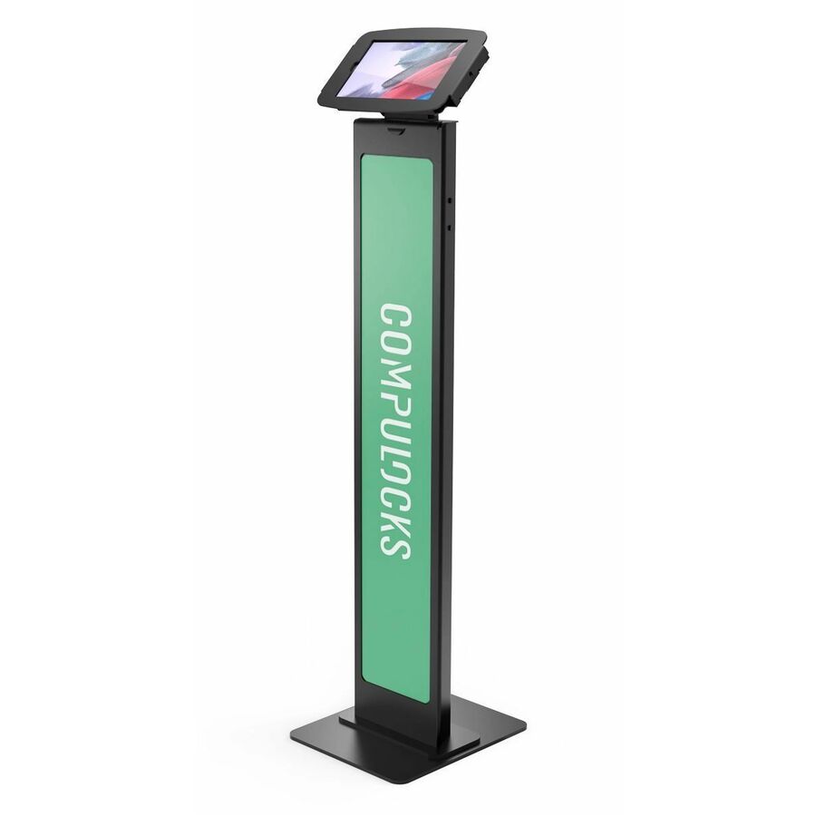 Compulocks Galaxy Tab A8/A7 Lite Enclosure Brandable Floor Stand - Space BrandMe