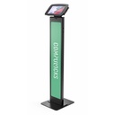 Compulocks Galaxy Tab A8/A7 Lite Enclosure Brandable Floor Stand - Space BrandMe