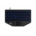 TG3 BLTX Keyboard - Cable Connectivity - USB Interface - RGB LED - 83 Key(s) - Rugged - TouchPad - Tactile Keyswitch - Black