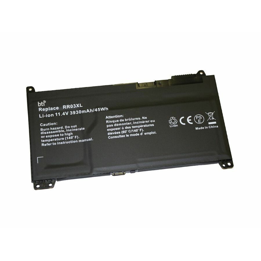 BTI 851610-855-BTI 11.4V 48WHR LI-ION BATTERY 851477-421, RR03XL, 851610-850, 851610-855, RR03048XL-PR PROBOOK 470 G5, 455 G5, 455 G4, 450 G5, 450 G4, 440 G5, 440 G4, 430 G5, 430 G4, MT21, MT20